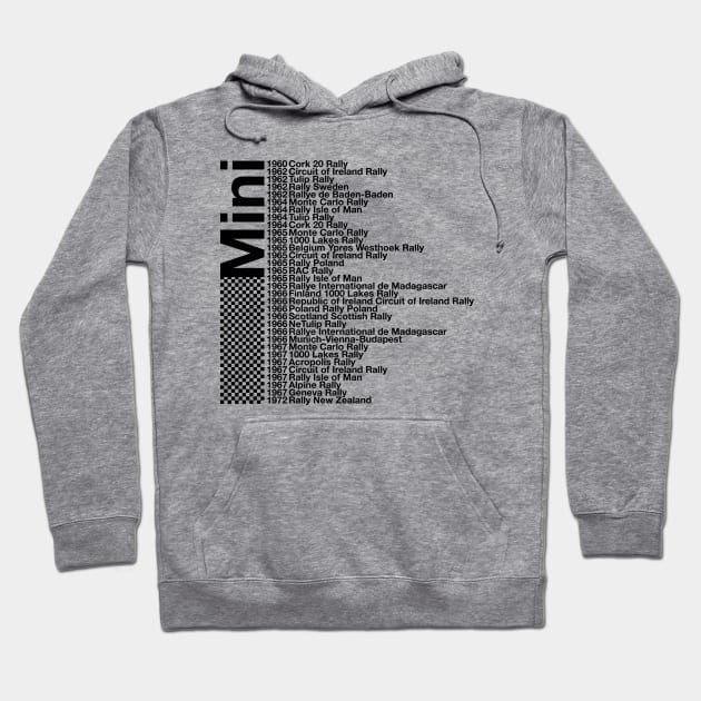 Mini Rally Wins by Year Hoodie by YourGoods